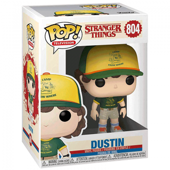 FUNKO POP! - Television - Stranger Things Ghostbuster Dustin at Camp #804